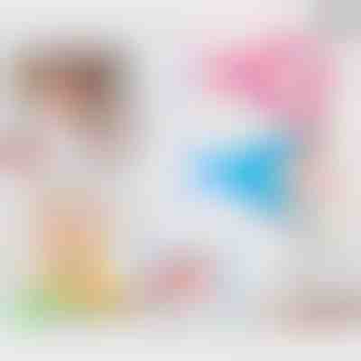 Lote de 4 cepillos de dientes para niños RUBBIGUM