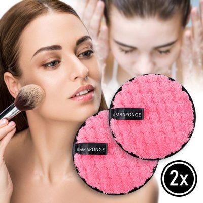 2 toallitas desmaquillantes ecológicas | CLEANY