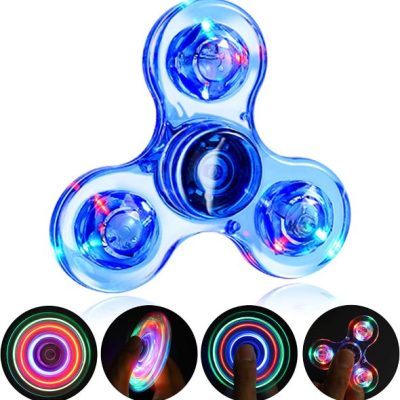 Fidget spinner con luces LED | LUMISPIN