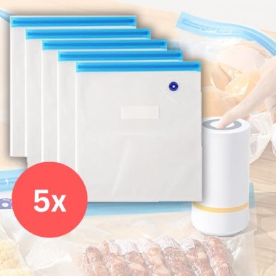 5x bolsas de vacío | SEALBAGS