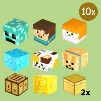 10x bloques magnéticos adicionales para MAGCRAFTI | MAGCRAFTIBLOCKS