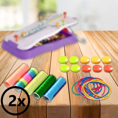 Materiales para hacer pulseras para BRAIDMAKER