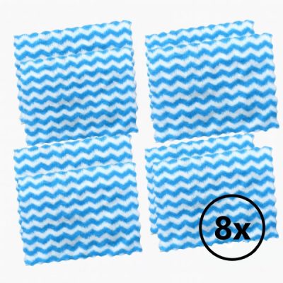 8 paños secos para barrer